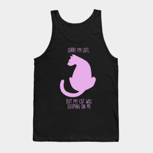 cat napping Tank Top